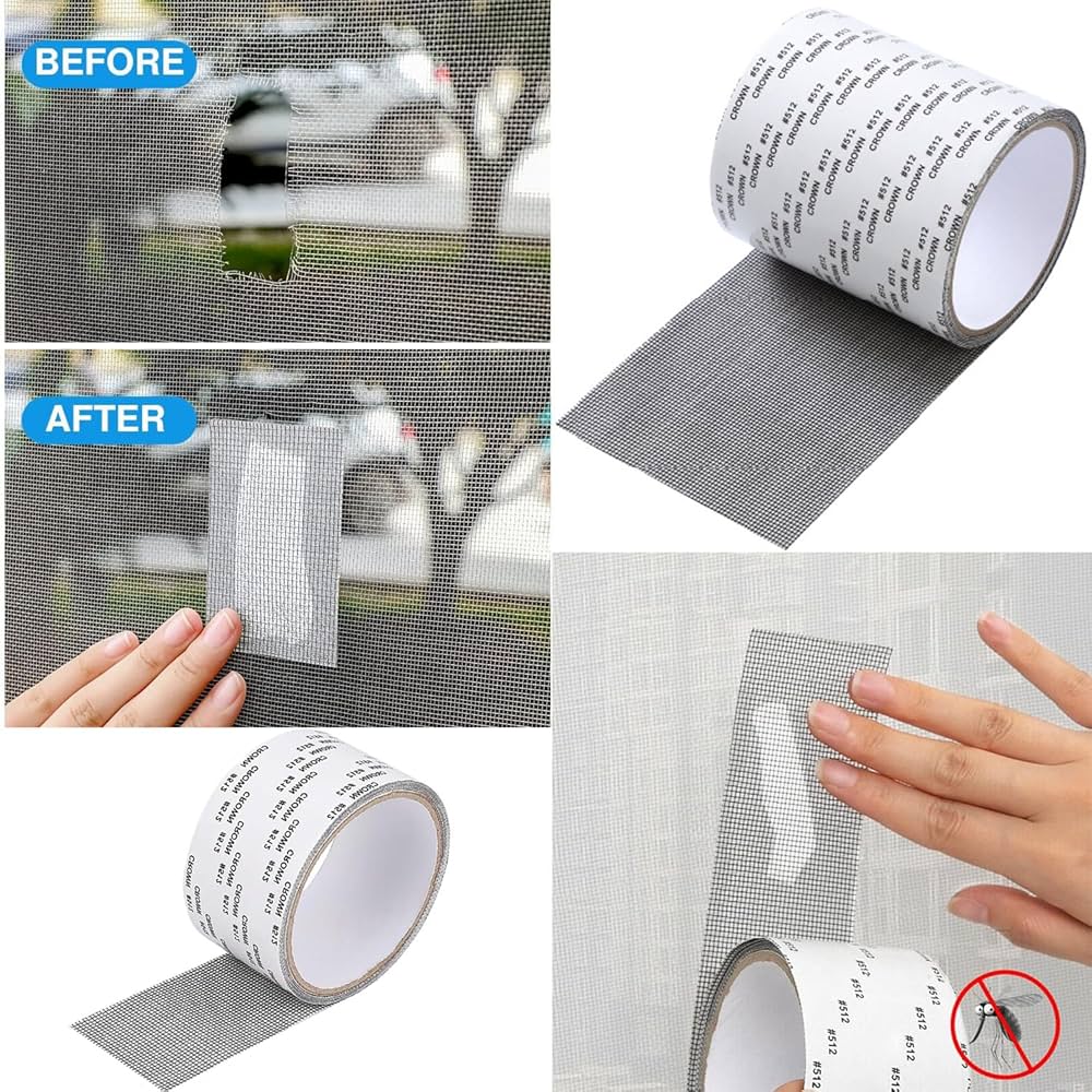 شريط لاصق لإصلاح المنخل (5سم × 2م) | Screen Repair Tape (5cm x 2M)