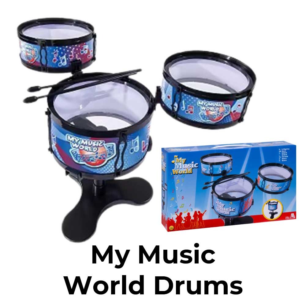 Simba My Music World Kids Drum Set