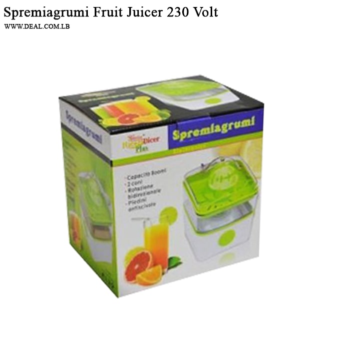 Spremiagrumi Fruit Juicer 230 Volt
