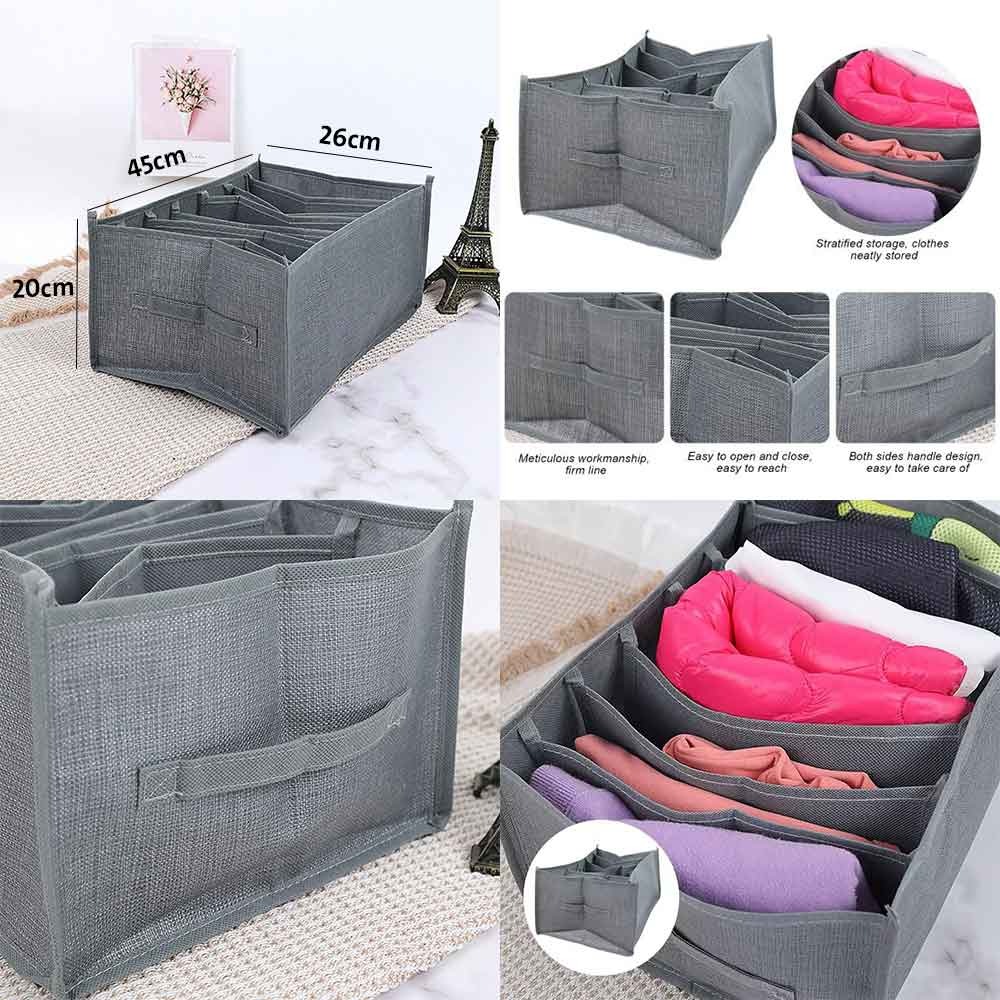 Storage Box for Jeans Clothes,Clothes Storage Box,Large Space Partition Design Meticulous Workmanship Waterproof Waterproof Clothes Storage Box