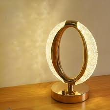 Table Lamp Rechargerble Luxury Desk Lamp Touch Control Desktop