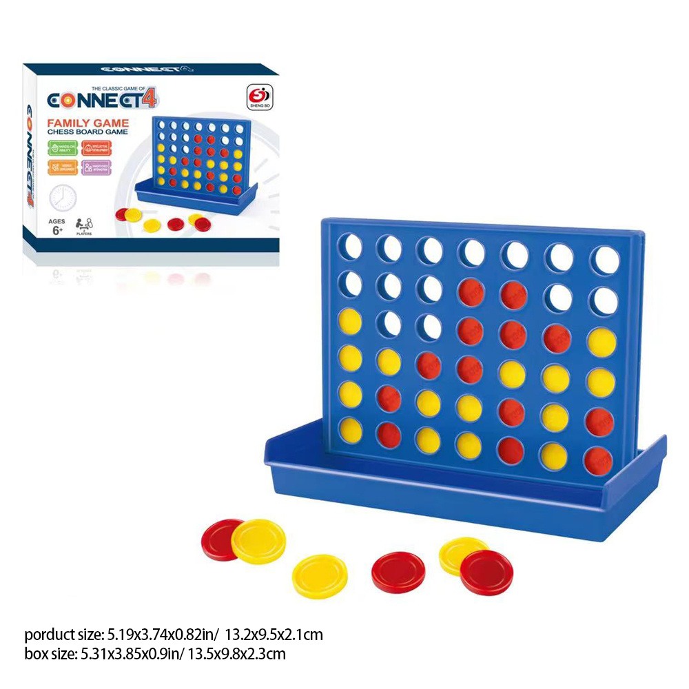 The+Classic+Game+Of+Connect4+Family+Game+Chess+Board+Game