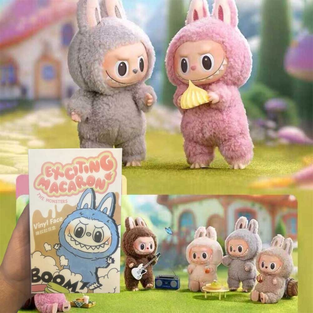 The Monsters: Exciting Macaron Series Plush,Labubu Plush