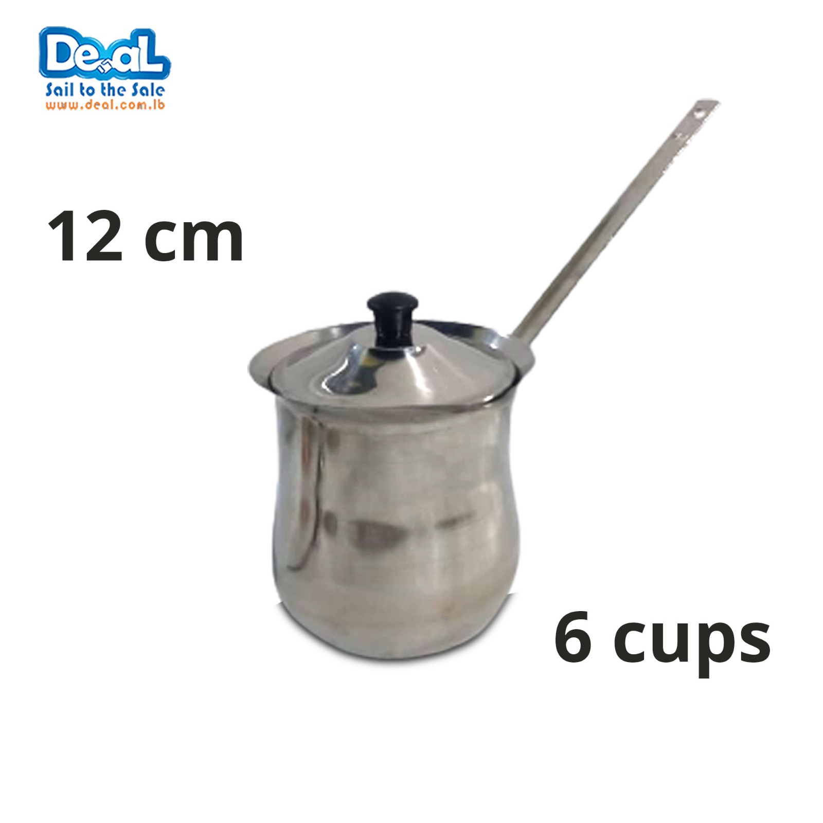 Turkish Coffee Pot Stainless Steel 12 CM