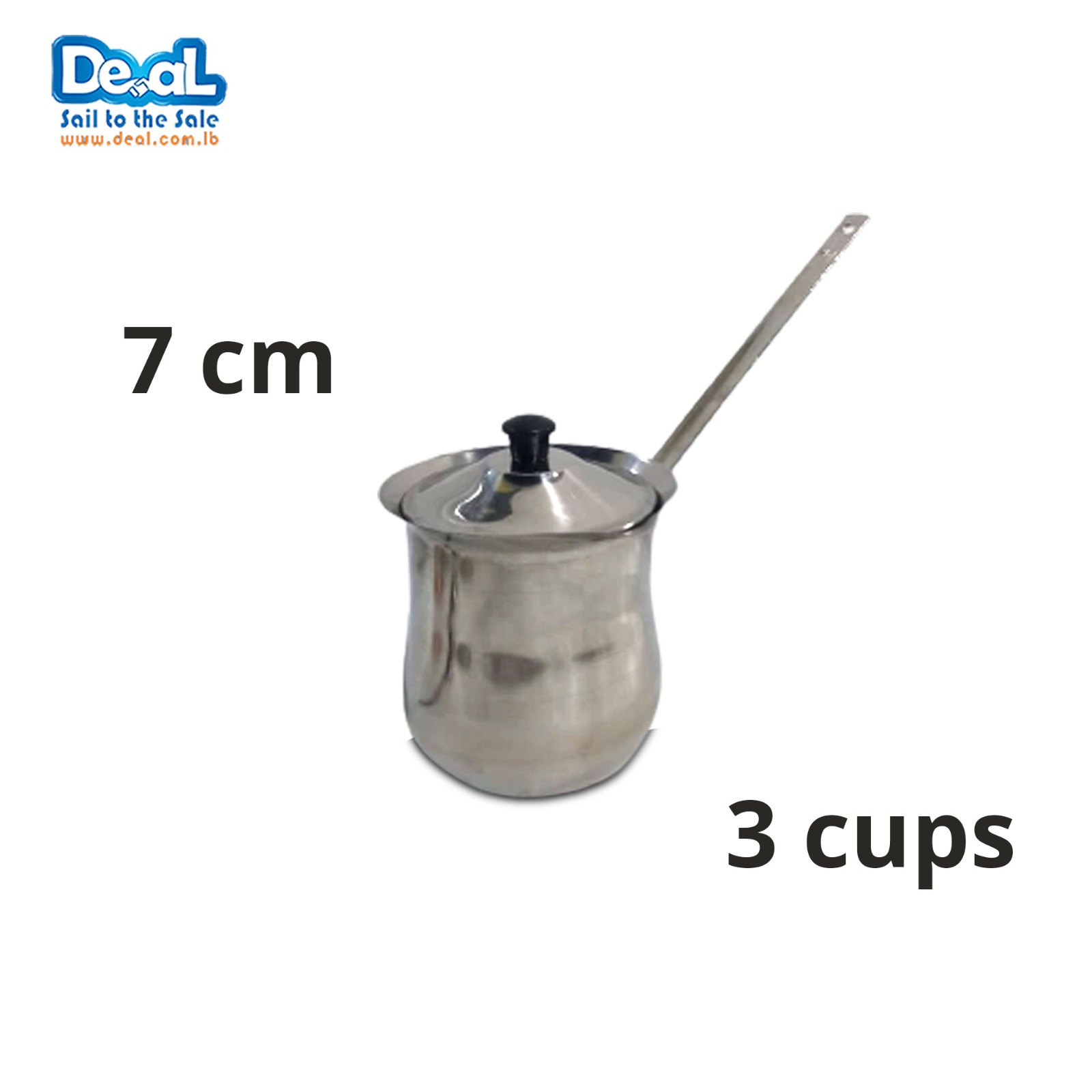 Turkish Coffee Pot Stainless Steel 7 CM