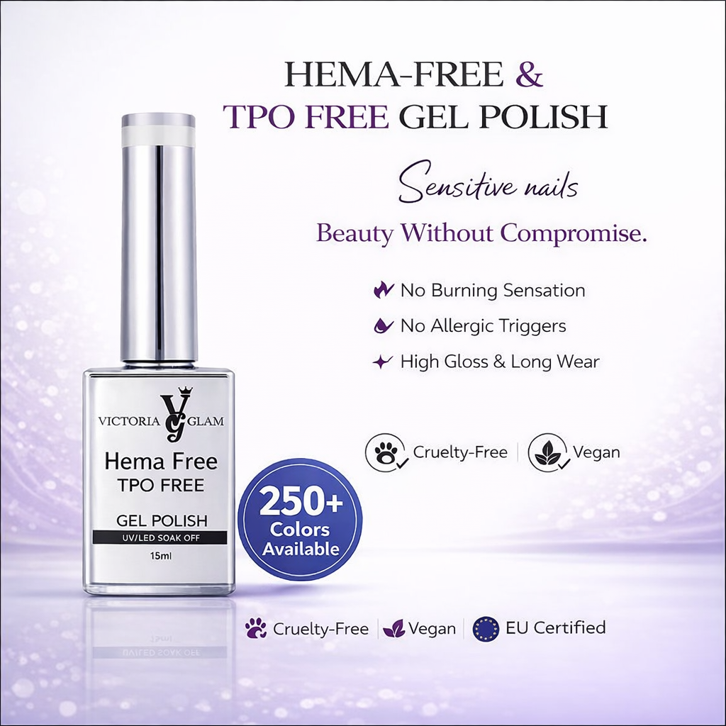 Victoria Glam HEMA-Free & TPO-Free Gel Polish – 15ml