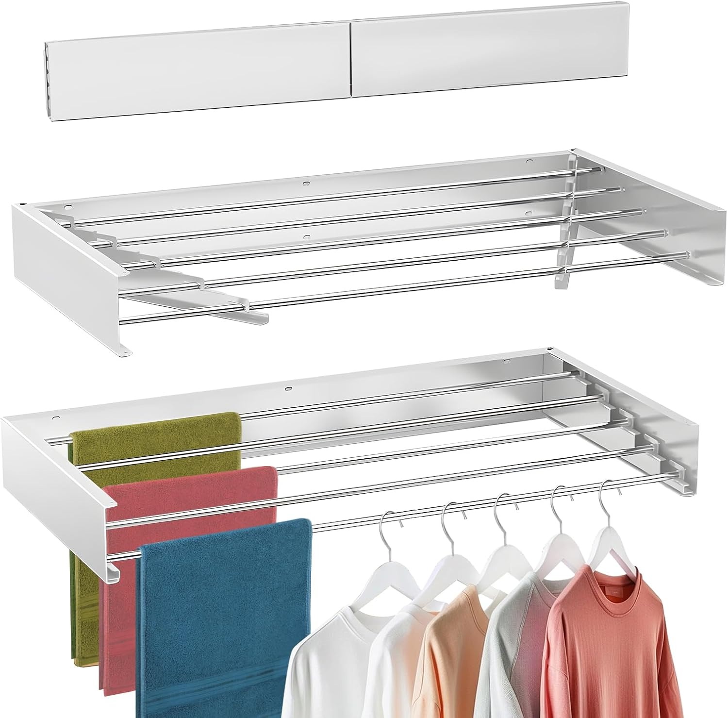 منشر غسيل حائطي | Wall Drying Rack 80cm