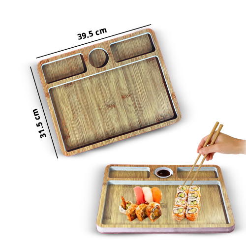 Wood base for dining