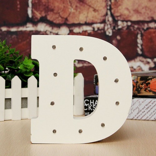 Wooden+Letters+Decoration+Crafts+Light+Kids+Room+Indoor+Nightlights+Led