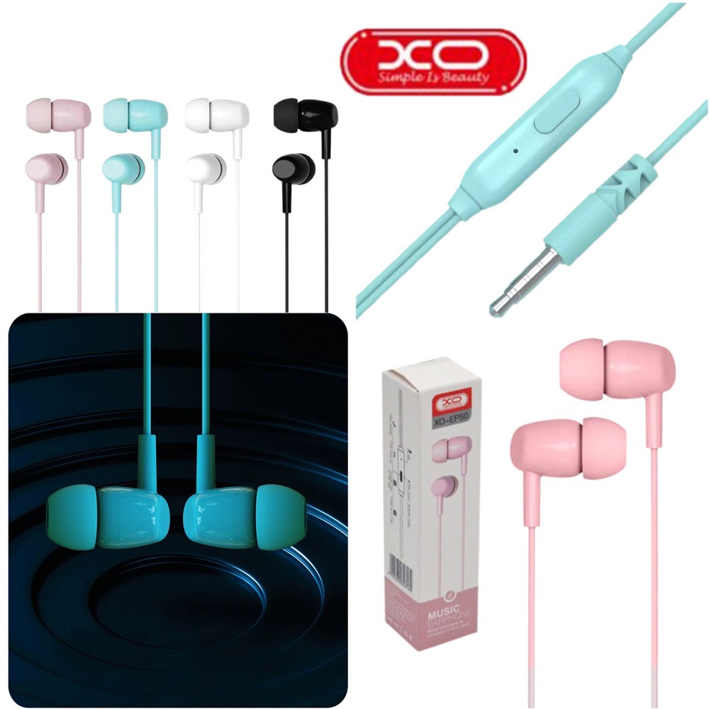XO-EP50 Music Earphones,Wired Earphones & Univeral 3.5mm Jack