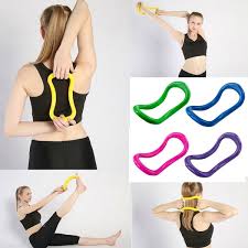 Yoga Circle Stretch Ring Massage Home Women Fitness Equipment Bodybuilding Pilates Ring Exercise Training Workout Accessories
