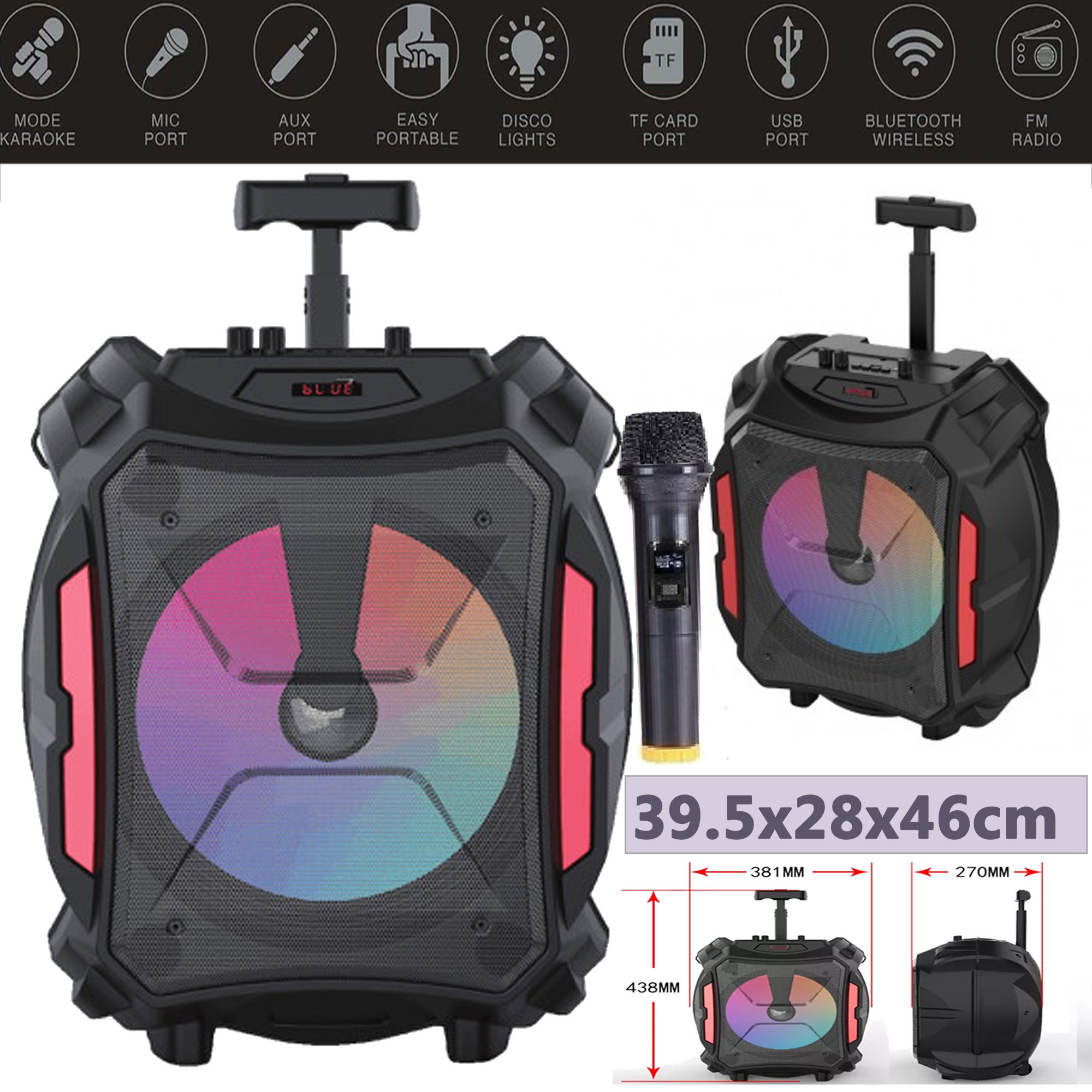 ZQS12110 BT Speaker Multi-Speaker Wireless Speaker High Power Bluetooth Speaker