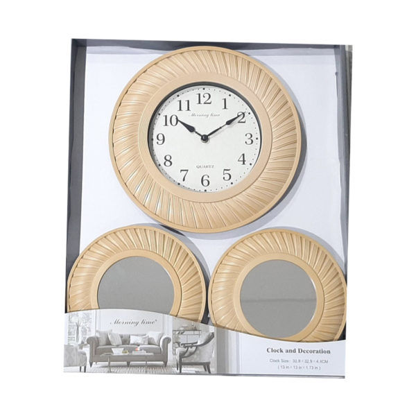 clock and decoration morning time