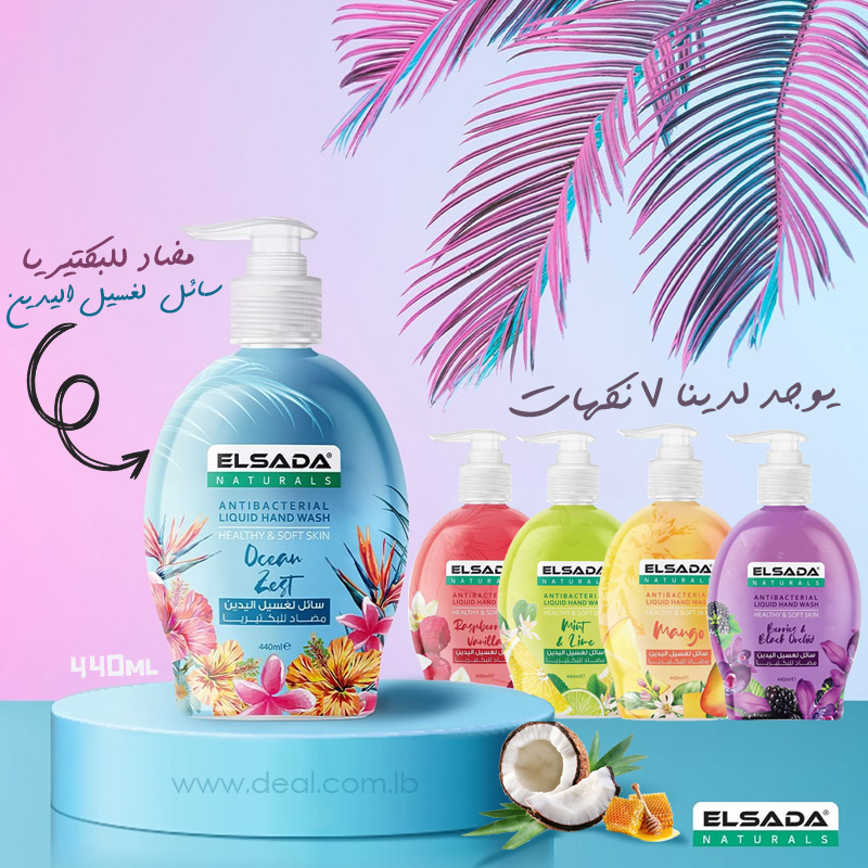 elsada liquid hand wash 440 ml