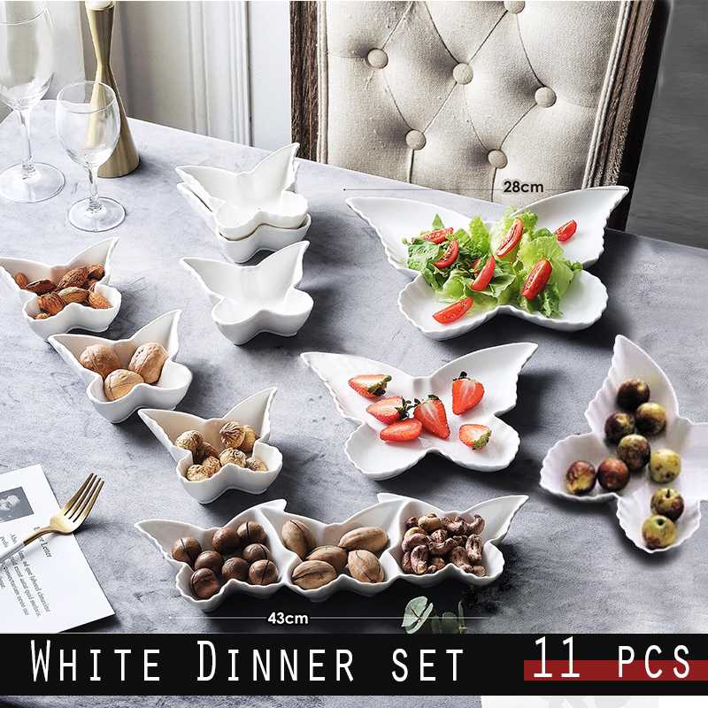 home fashion products dinner set 11 pcs