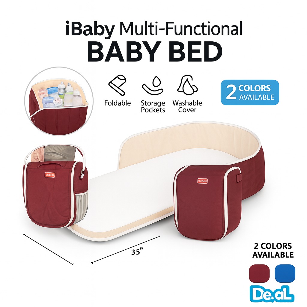 iBaby Baby Bed – سرير أطفال متنقّل