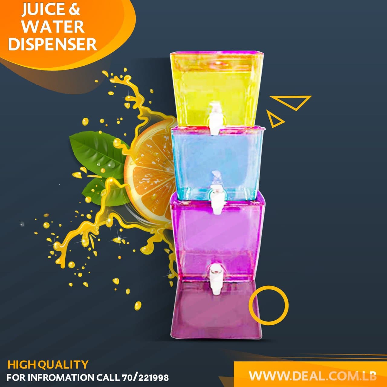 juice & water dispenser