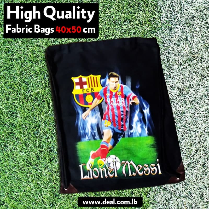 lionel messi F.C.B  Backpack Sack Pack For Men 8