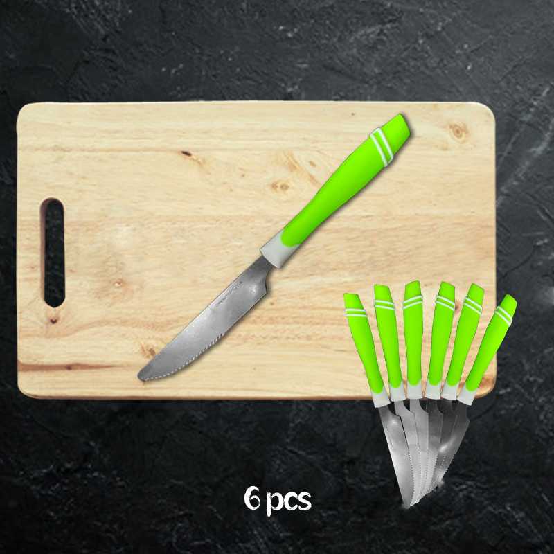 set 6 pcs stainless steel knife