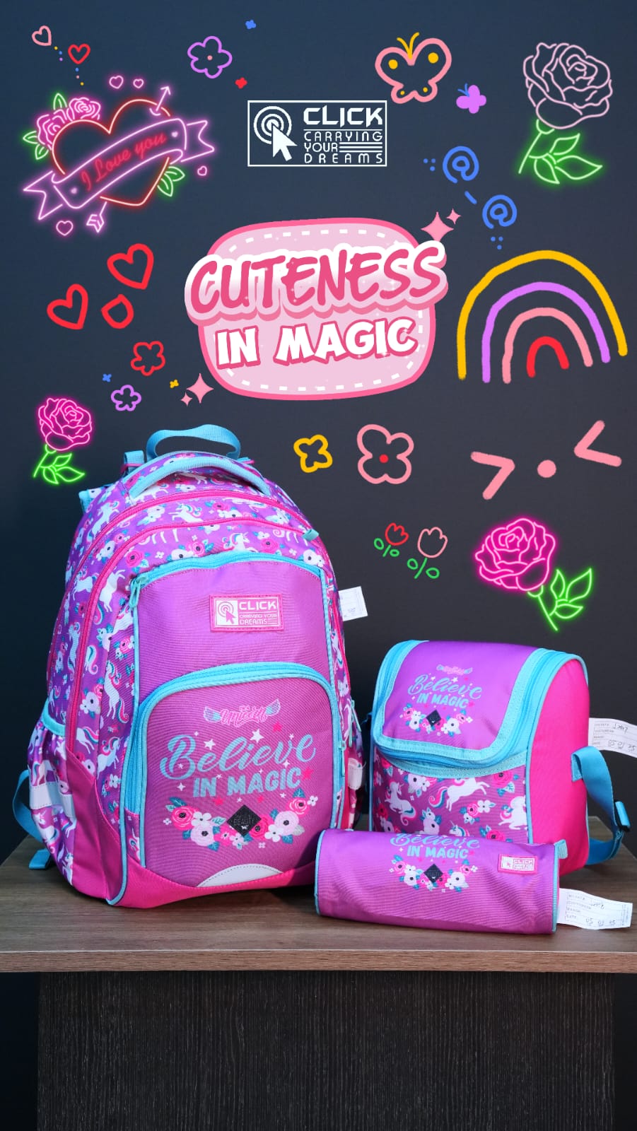 طقم مدرسة 3 قطع  – School Set 3 Pcs