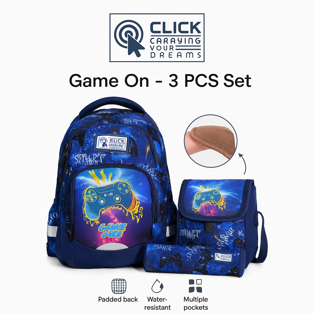طقم مدرسة 3 قطع  – School Set 3 Pcs