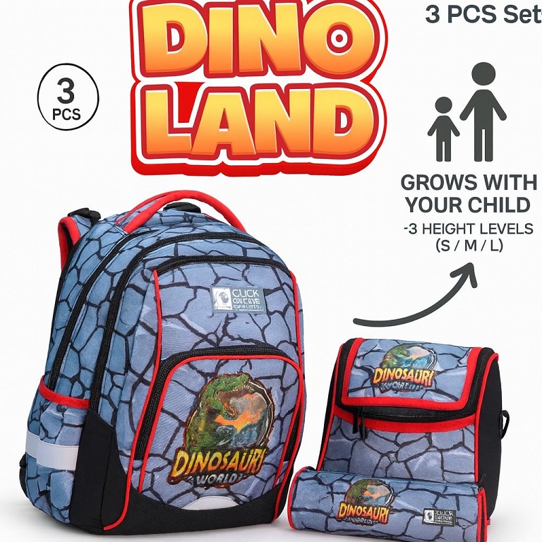 طقم مدرسة 3 قطع  – School Set 3 Pcs