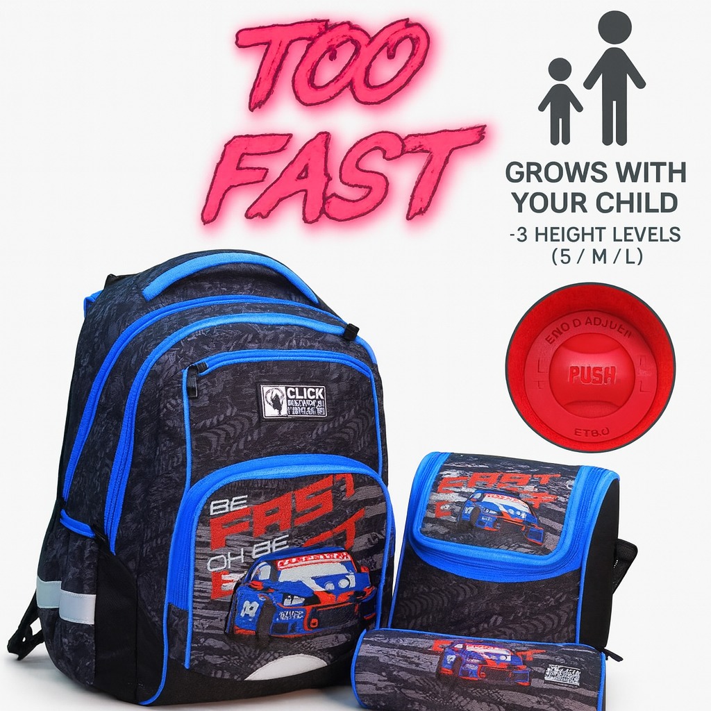 طقم مدرسة 3 قطع  – School Set 3 Pcs