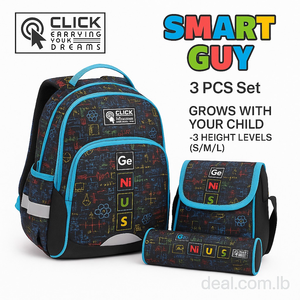 طقم مدرسة 3 قطع  – School Set 3 Pcs