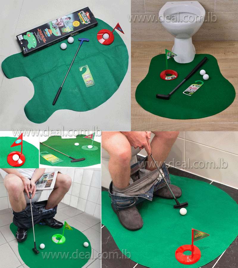 Toilet Golf Game