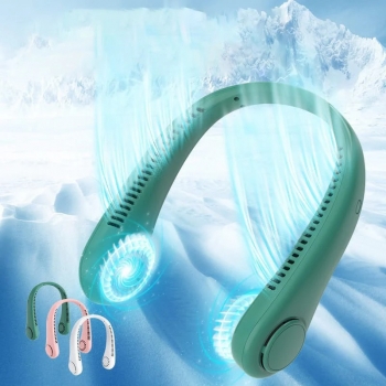 Vaneless+Hanging+Neck+Fan%2C+Portable+and+Silent+Wearable+Fan+For+Indoor%2C+Outdoor+Use
