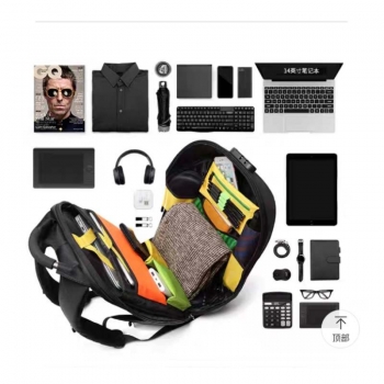BIAO+WANG+WATERPROOF+ANTI-THEFT+BACKPACK+USB+CHARGER