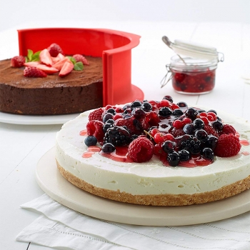 Round+Cake+Tin+Mold%2C+Silicone+Tempered+Glass+Nonstick+Removable+Bottom+Cake+Tray%2C+Toast+Mold+Baking+Tray+Kitchen