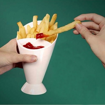 Ceramic+French+Fries+Holder+19cm