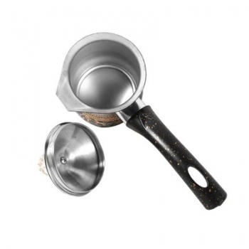 3+Pcs+Ornate+Turkish+Coffee+Warmer+Set+-Stainless+Steel+Traditional+Stovetop+Coffee+Maker-Arabic+Coffee+Pot+-Turkish+Coffeepots