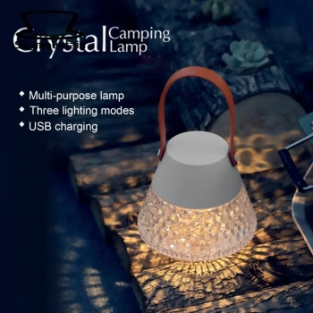 Rechargeable+Crystal+Camping+Lamp