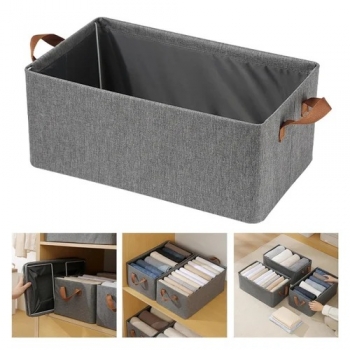Large+Capacity+Wardrobe+Foldable+Stackable+Container+Organizer+with+Lid%2C+Clothes+Storage+Box%2C+Durable+Clothes+Basket+for+Blanket