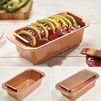 Copper chef perfect loaf pan sale