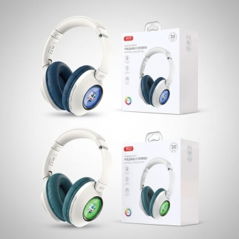 XO-BE43+Foldable+Stereo+Wireless+Headphones+RGB+Colorful+Changing+Lights