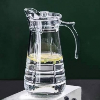 7-Pieces+Heavy+Glass%2C+Water+Jug+and+6+Glasses%2CElegant+Transparent+Glass