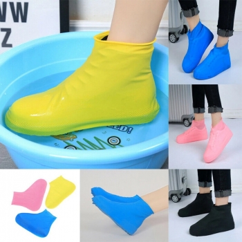 Small+28-34+1Pair+Latex+Waterproof+Portable+Shoe+Covers