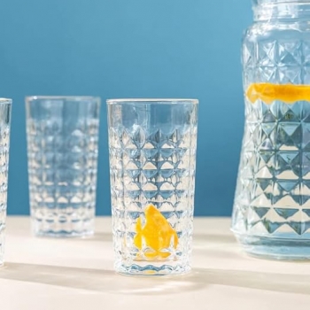 7-Pieces+Diamond-Cut+Glass+Juice+Set+%E2%80%93Transparent+Jug+%26+6+Glasses%2CModern+Set