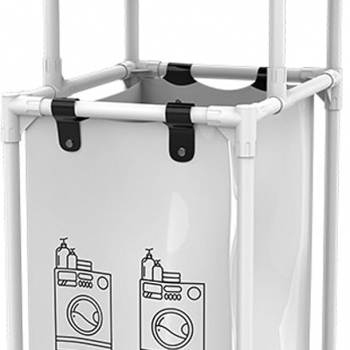 102x31x44cm+Segregated+Garment+Basket+Divided+Laundry+Organizer%2CFolding+Dirty+Clothes+Basket%2CDurable+and+Sturdy+with+Strong+Load-Bearing+Capacity