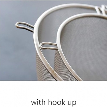 39x18cm+Large+Wooden+Handheld+Mesh+Oil+Strainer+Stainless+Steel+Fry+Basket+Flour+Sifter+Sieve+Colander+Filter+Kitchen+Tools