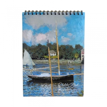1+Pc+Oil+Painting+Pattern+Cover+Random+Sketchbook%2CA4+Sketchbook+45+Sheets