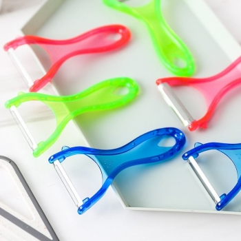 6+Pcs+Vegetable+%26+Fruits+Peeler%2CColorful+Peeler%2CPlastic+Peeler