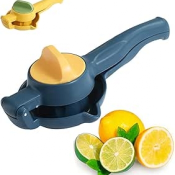 Lemon+Squeezer%2C+Manual+Citrus+Juicer%2C+Lemon+Juicer+with+Rotating+Hinge+Blade+Hand+Juicer+Squeezer+with+a+leaking+spoon+for+Extracting+the+Most+Juice+Possible