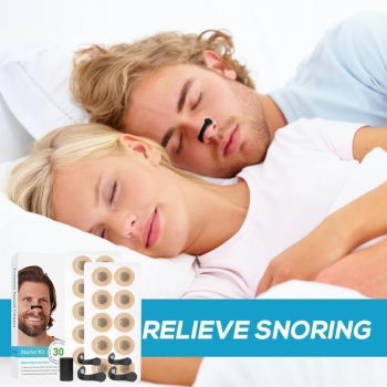 Magnetic+Nasal+Dilator+Strips+for+Breathing++Anti-Snoring+Starter+Kit+Instant+Snore+Relief%2C+Better+Sleep%2C+Skin-Safe
