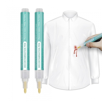 Decontamination+Pen+Stains+Remover+Stick+Laundry+Stain+Remover+Pen+Grease+Stain+Remover+Portable+Stain+Remover+Pen+5ML