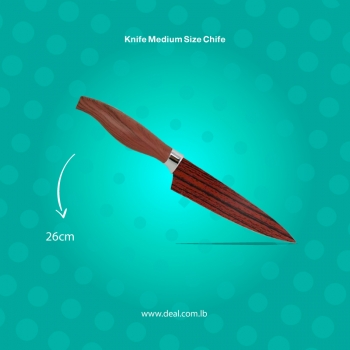 Knife+Chef+Wooden+Style+Size+26cm