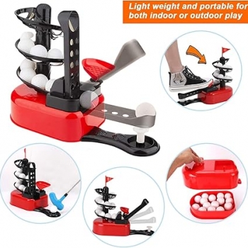 Kids+Golf+Trainer+Toys+Set+-+Deluxe+Junior+Golfer+Automatic+Tee+Machine+with+15+Balls%2C+Golf+Club+and+3+Heads%2CMini+Play+Golf+Games